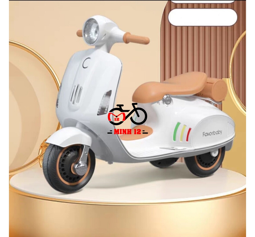 XE VESPA ĐIỆN TRẺ EM