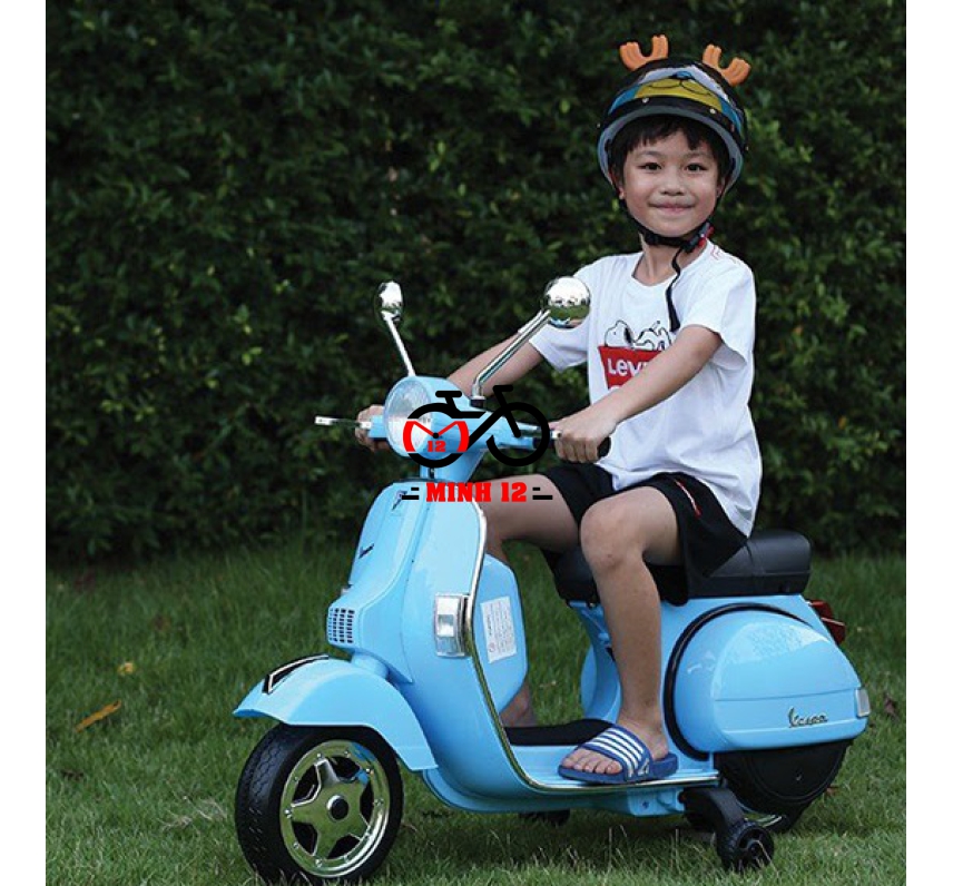 XE VESPA ĐIỆN TRẺ EM