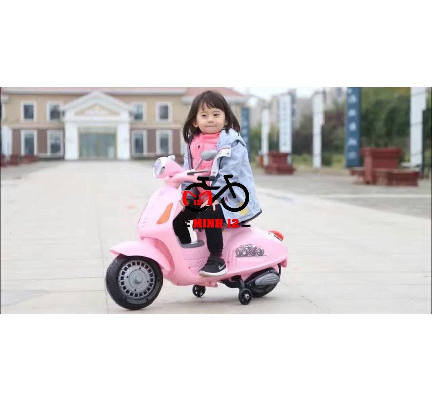 XE VESPA ĐIỆN TRẺ EM